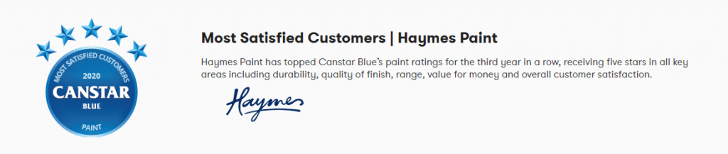 Canstar Haymes Review